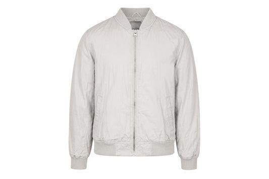 Front view of Cedarwood State men’s grey jacket, size S