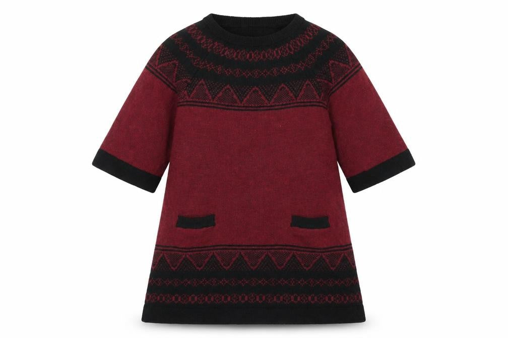 Front view of Apriot women’s purple jumper, size L