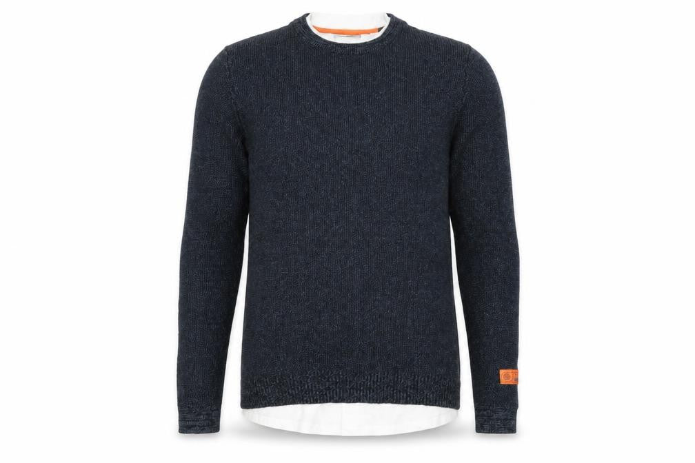 Front view of Only&Sons men’s blue jumper, size S