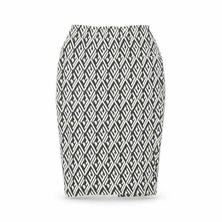 Pull&Bear Womens White Peasant Skirt Size M