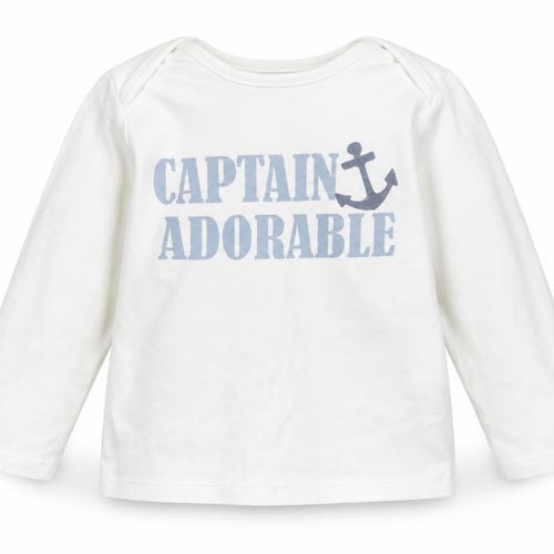 Ladybird Baby White   Basic T-Shirt Size 18-24 Months  - Captain Adorable