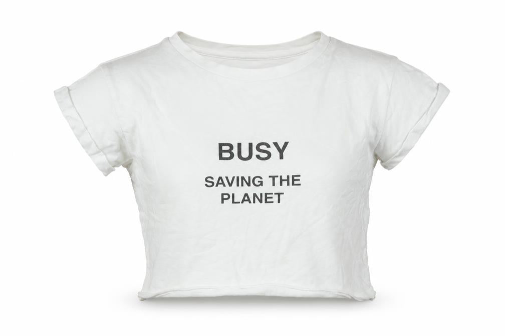 Front view of New Look girls’ white basic t-shirt, size 10-11, years