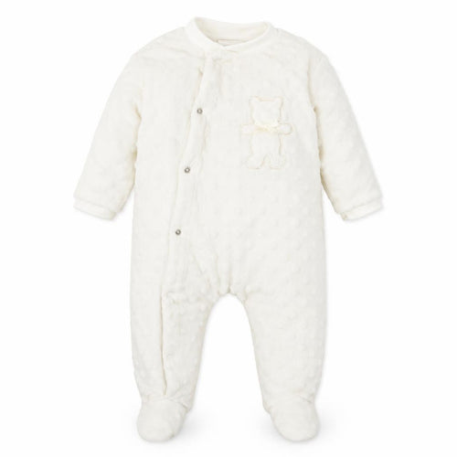 kyle&deena Girls White   Coverall Outfit/Set Size 6-9 Months