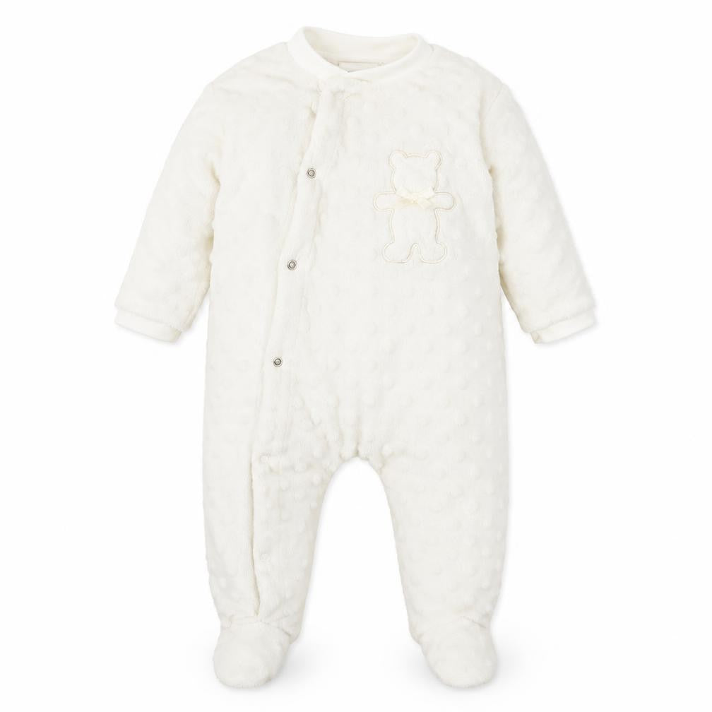 kyle&deena Girls White   Coverall Outfit/Set Size 6-9 Months