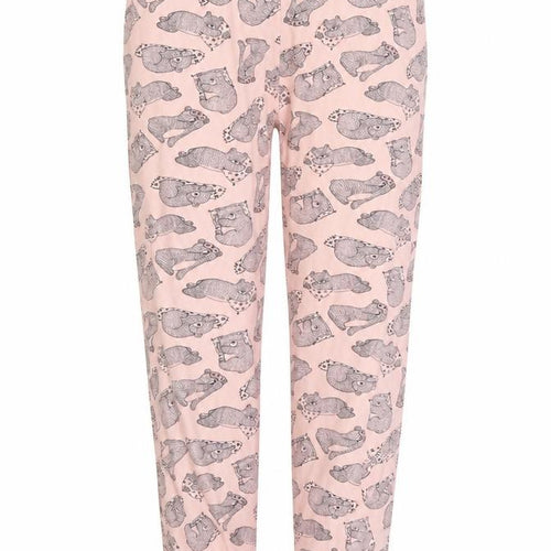 George Girls Pink Animal Print  Sweatpants Trousers Size 11-12 Years