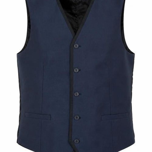 Goodsouls Mens Blue   Jacket Suit Waistcoat Size 40
