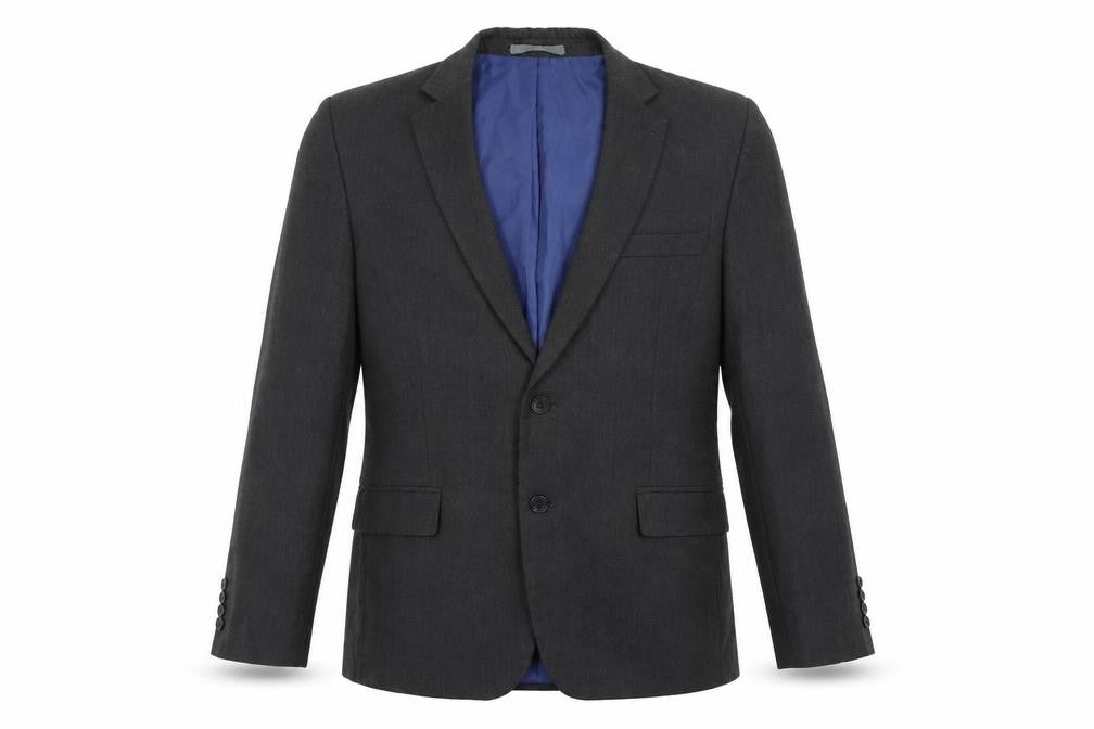 Front view of Marks & Spencer Collection men’s grey jacket blazer, size 44