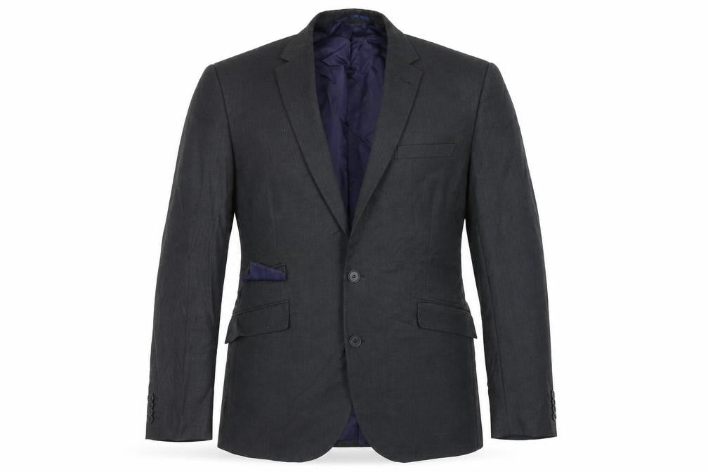 Front view of Taylor & Wright men’s grey jacket blazer, size 38
