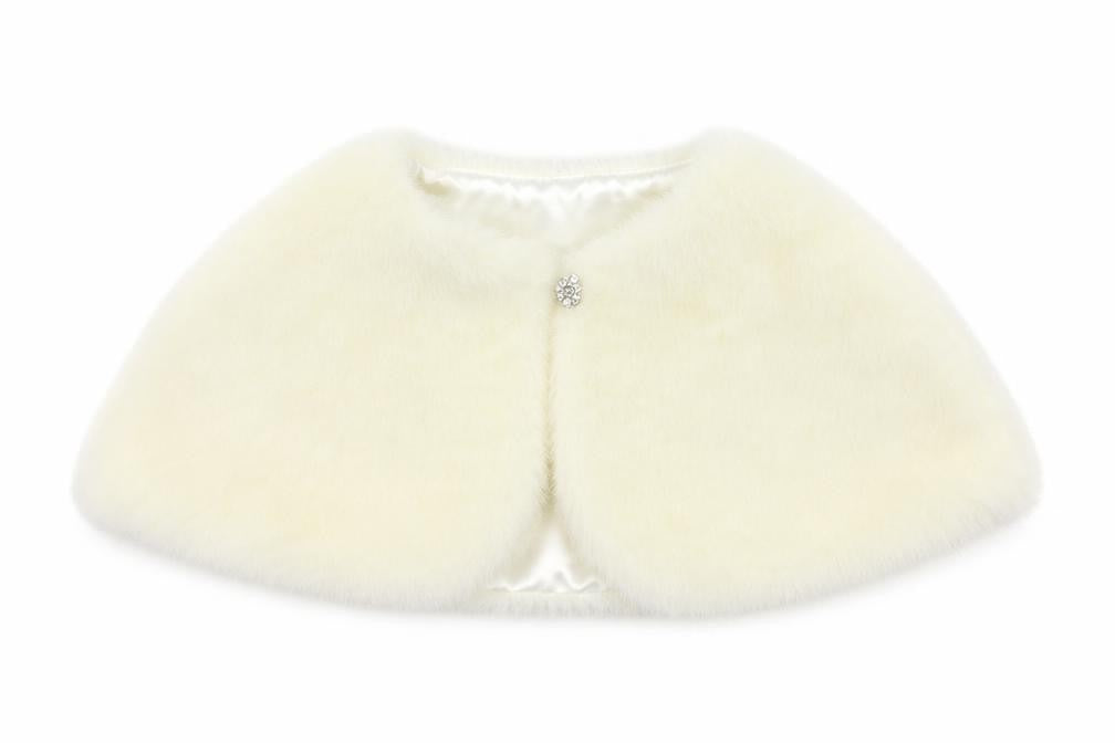 Flora Girls Ivory   Scarf Scarves & Wraps One Size