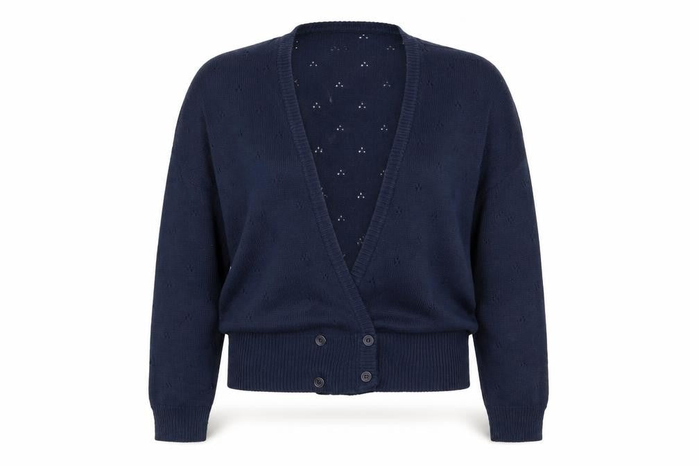 Littlewoods Womens Blue   Cardigan Jumper Size 12