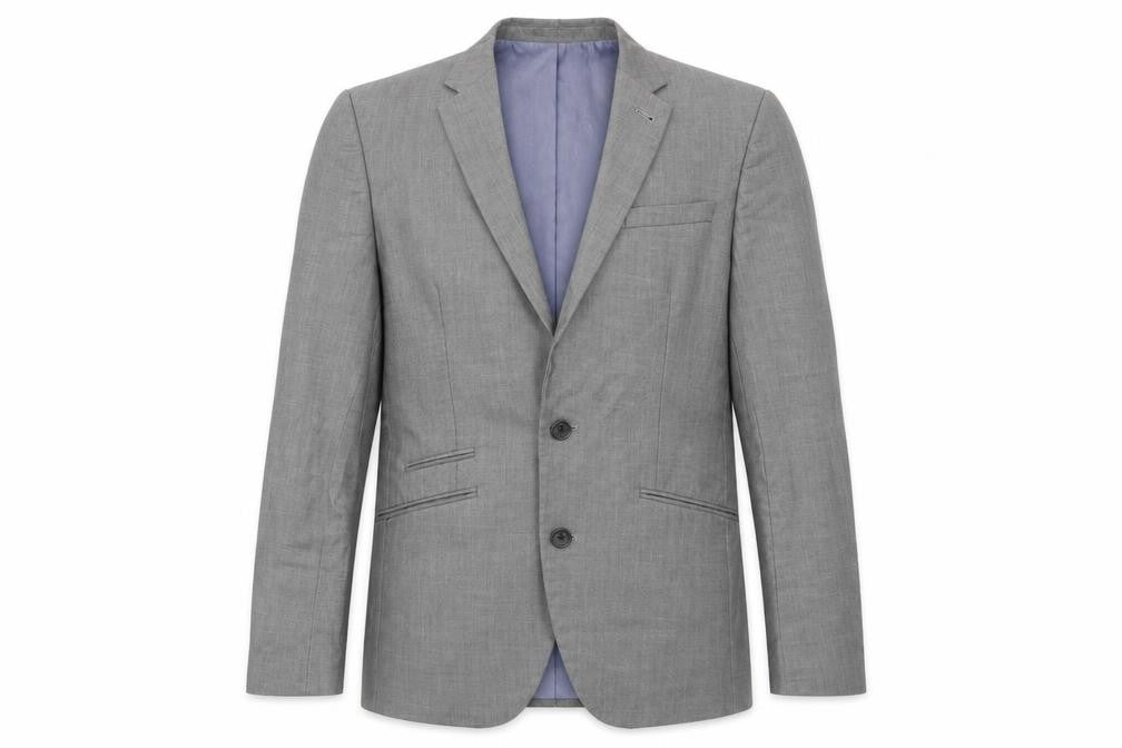 Cedar Wood State Mens Grey   Jacket Blazer Size 38