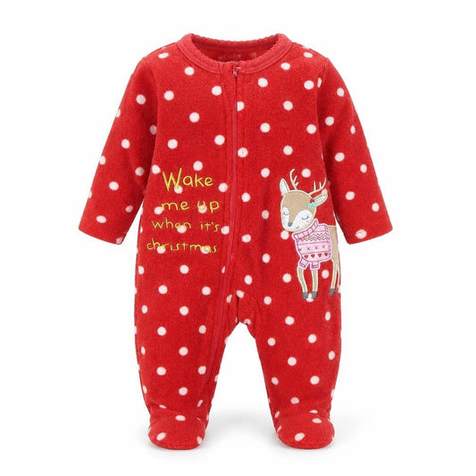 Front view of SO CUTE boys’ red geometric cami bodysuit, size 3-6, months
