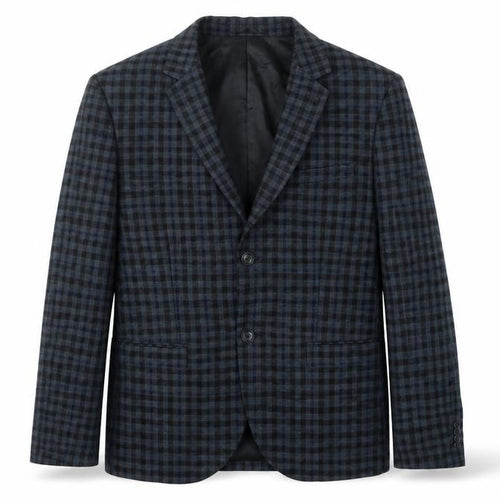 Topman Mens Blue Check  Jacket Blazer Size 40