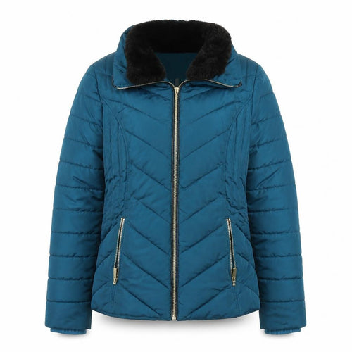 Oasis Womens Blue   Overcoat Coat Size S