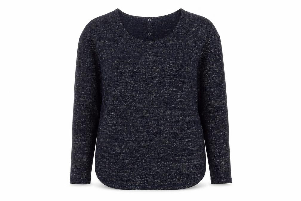 Next Womens Blue   Pullover Jumper Size 8  - glittery