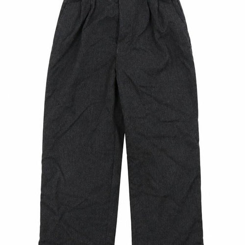 Marks and Spencer Boys Grey    Trousers Size 9 Months - school wear
