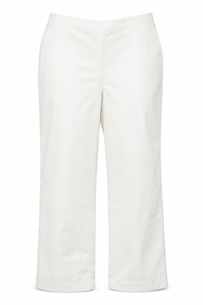 Alfred Dunner Womens White   Trousers  Size 16 L25 in