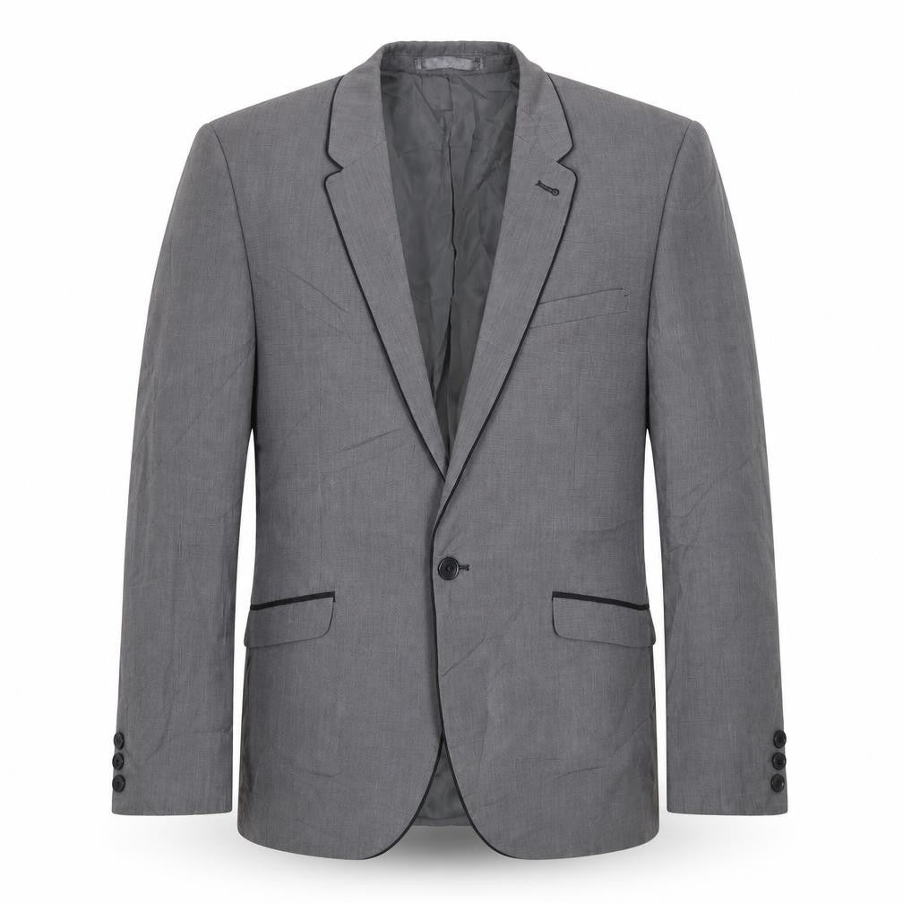 Front view of Taylor & Wright men’s grey jacket suit jacket, size 38
