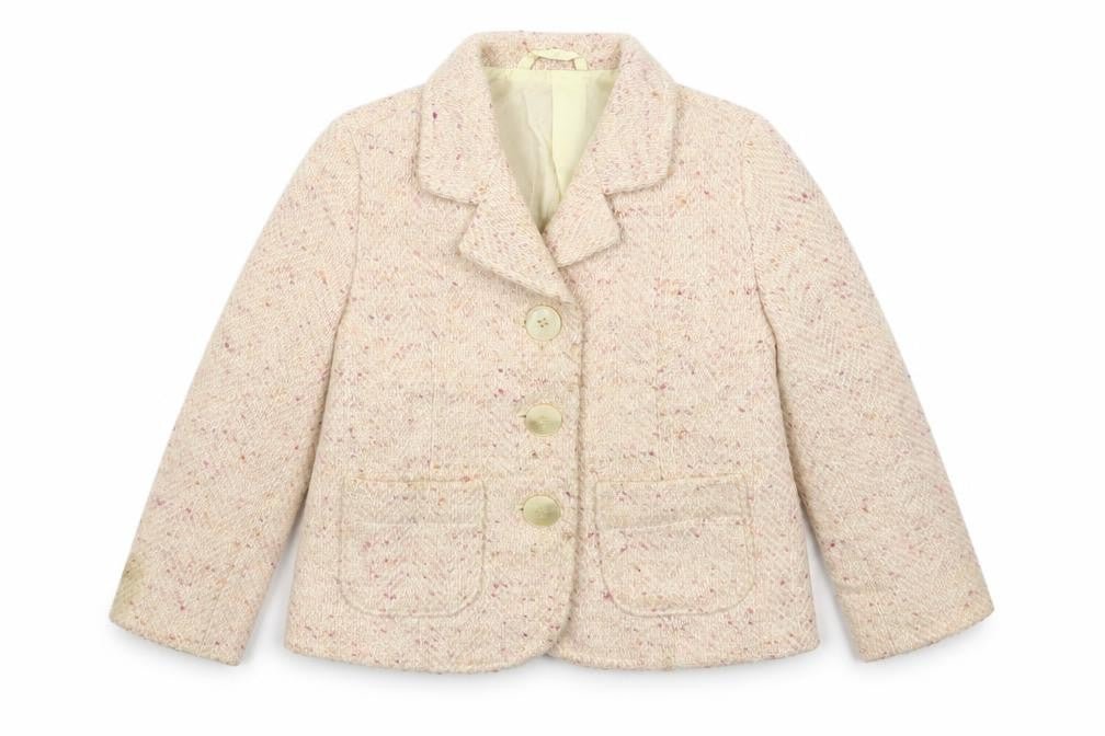 United Colors of Benetton Girls Beige   Jacket Blazer Size 2-3 Years