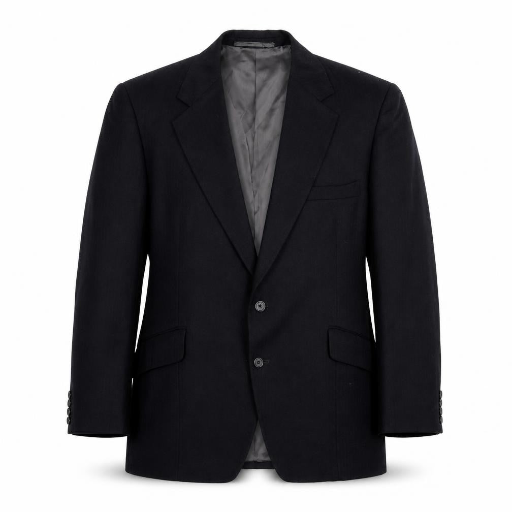 Front view of Preworn men’s blue jacket suit jacket, size 42