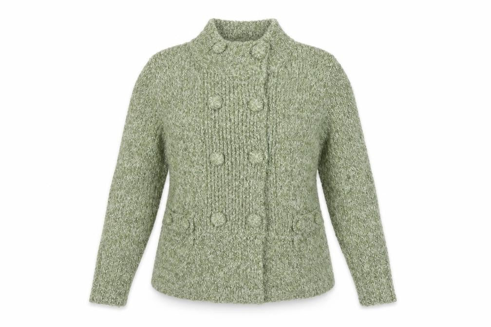 b high Womens Green   Cardigan Jumper Size L