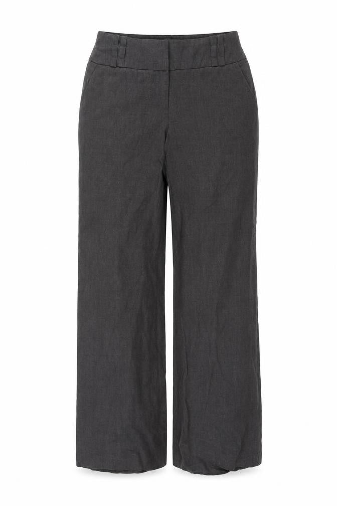 Front view of Red Herring women’s grey trousers, size UK 12, 29-inch leg
