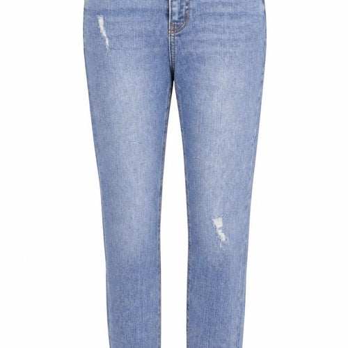 Denim & Co. Womens Blue   Straight Jeans Size 6 L26 in