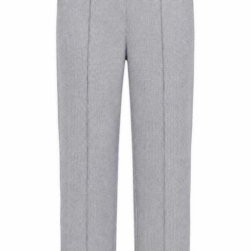 Damart Womens White Geometric  Trousers  Size 14 L28 in