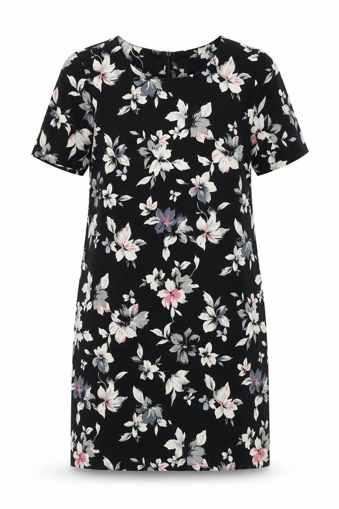 Front view of New Look women’s black shift, size UK 10
