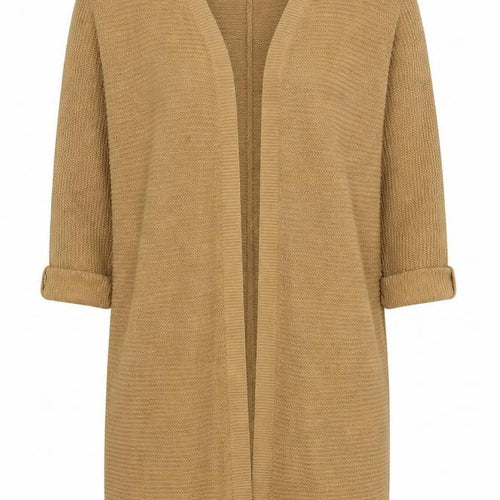 Boohoo Womens Brown  Knit Cardigan Jumper Size L