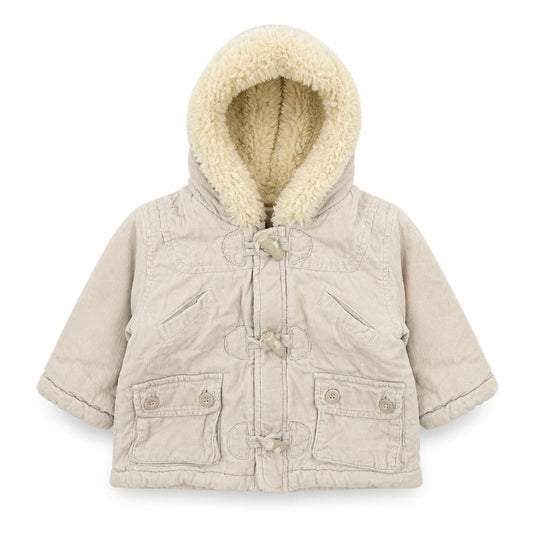 Front view of Preworn Baby Beige Jacket, size 3-6, Months