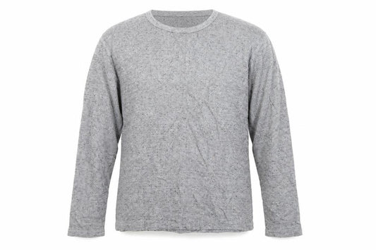 Front view of Primark men’s grey jumper, size 2XL