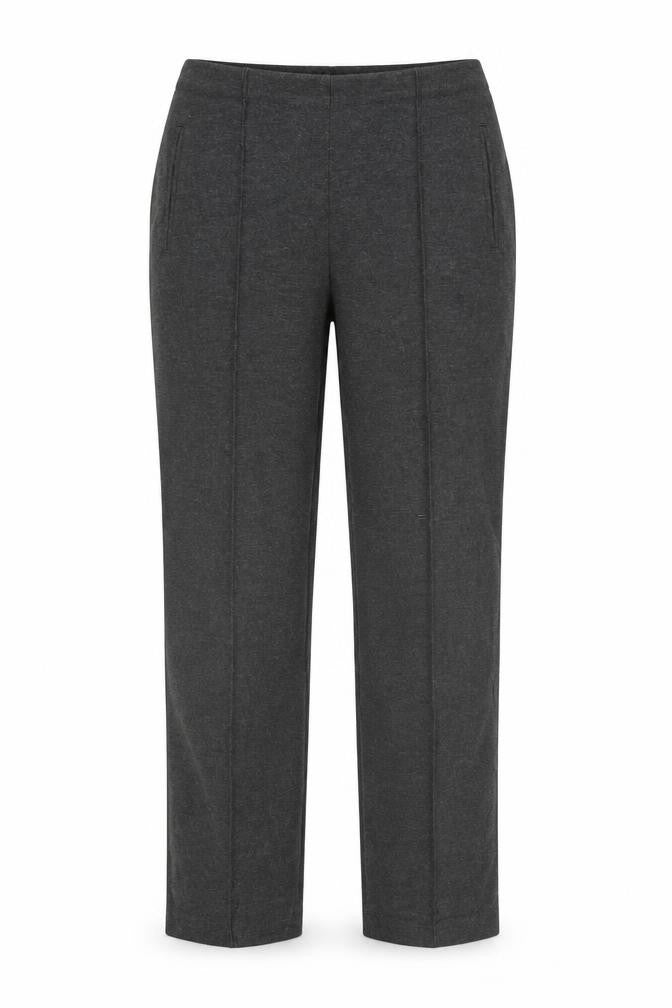 Front view of Classics women’s grey trousers, size UK 12, 28-inch leg