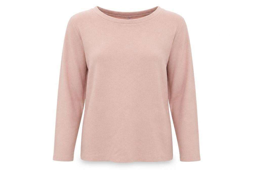 Front view of Primark women’s pink jumper, size L