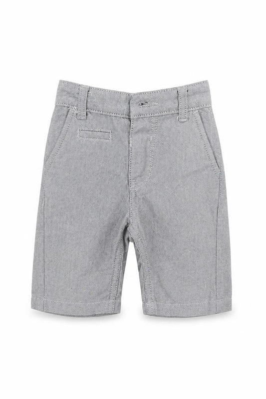 Front view of George boys’ grey cropped trousers, size 12-18, months