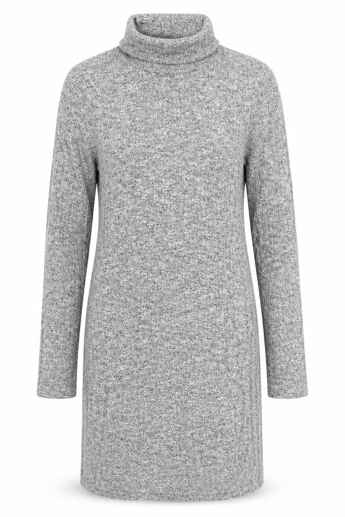 Front view of F&F women’s grey jumper, size UK 8