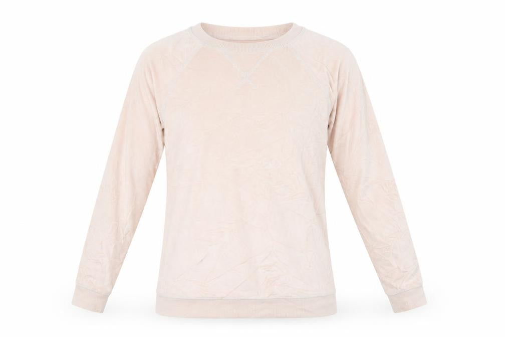 Front view of Tu women’s pink top pyjama top, size S