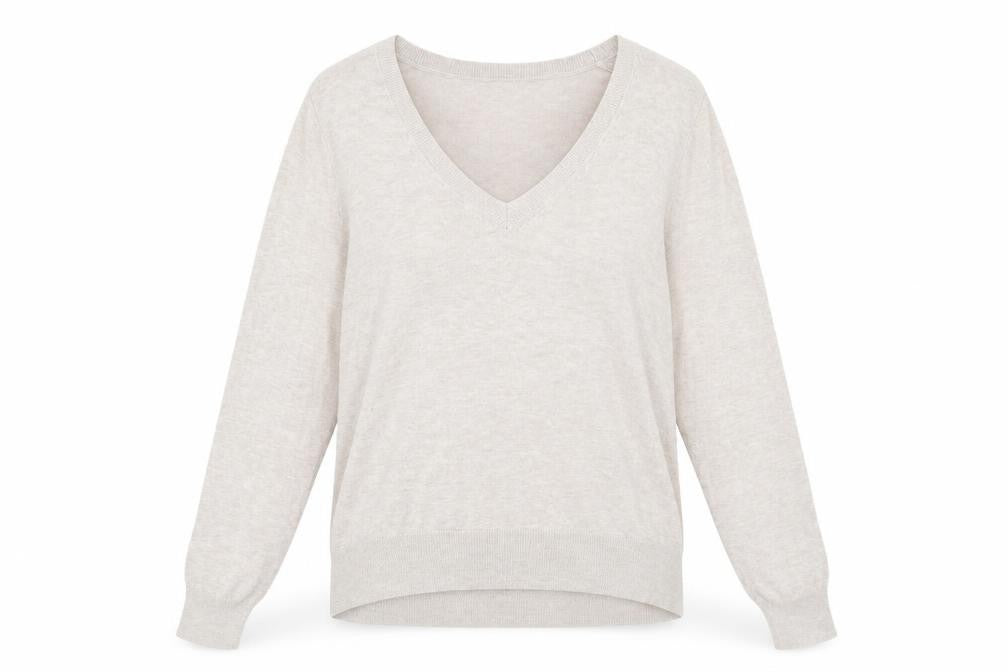 H&M Womens Beige   Pullover Jumper Size M