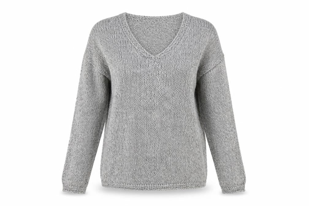 Marks & Spencer Womens Grey   Pullover Jumper Size 8