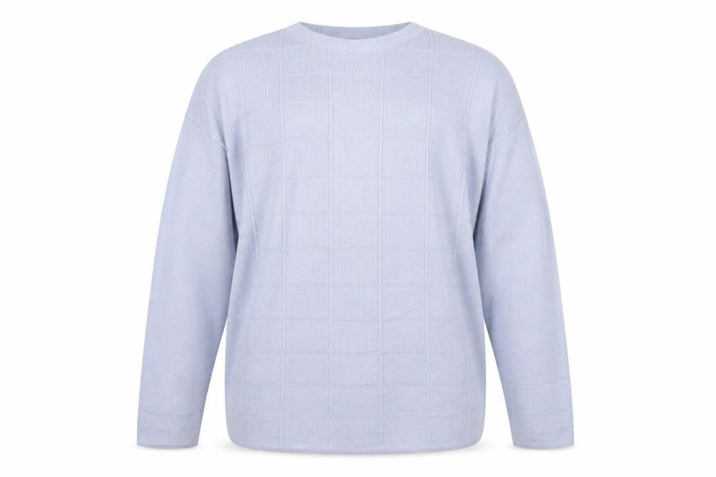 Carter Mens Blue   Pullover Jumper Size M