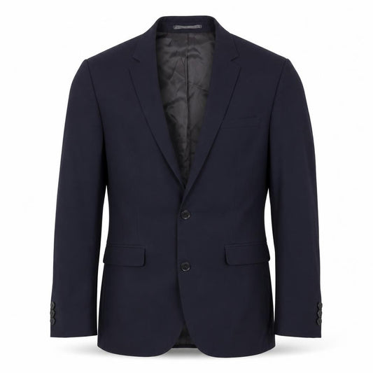 Front view of Next men’s blue jacket suit jacket, size 36