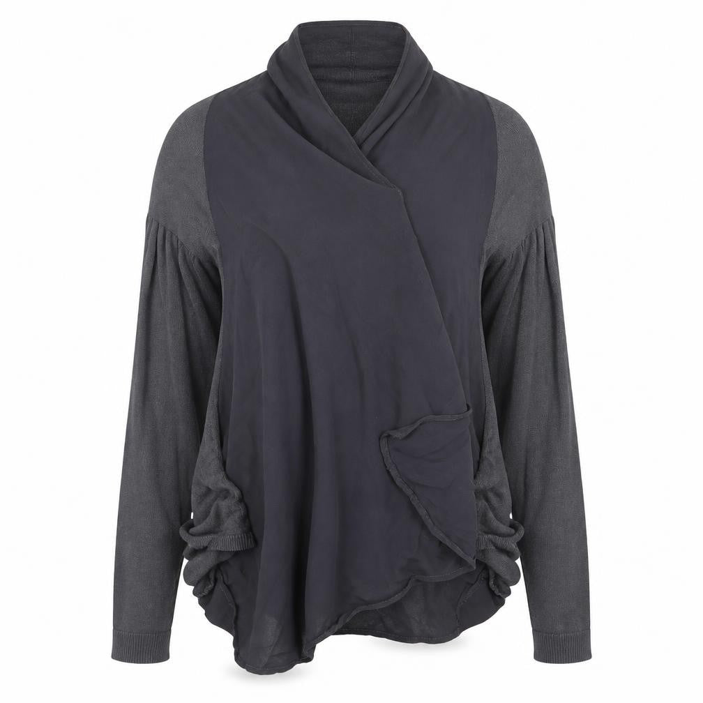 Liz Lange Womens Grey   Cardigan Jumper Size M