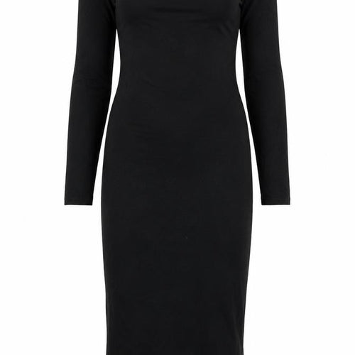 Boohoo Womens Black   T-Shirt Dress  Size 8