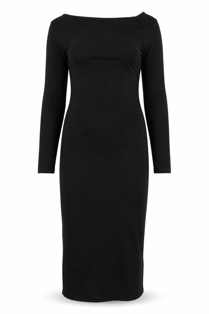 Boohoo Womens Black   T-Shirt Dress  Size 8