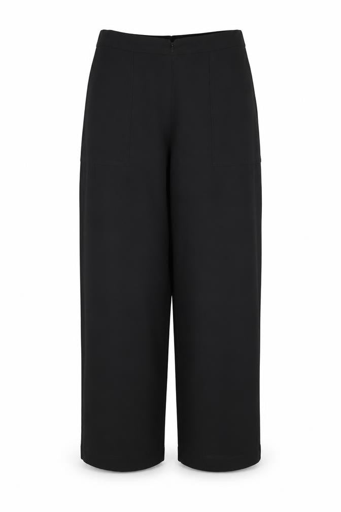 Damart Womens Black   Trousers  Size 14 L28 in