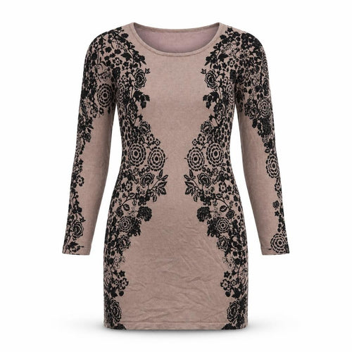 Apricot Womens Purple Floral  Fit & Flare  Size 12