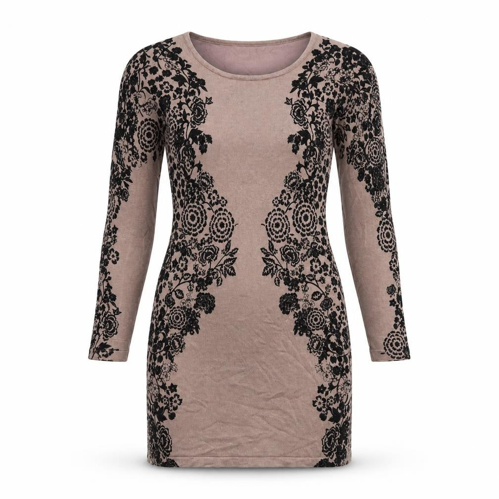 Apricot Womens Purple Floral  Fit & Flare  Size 12