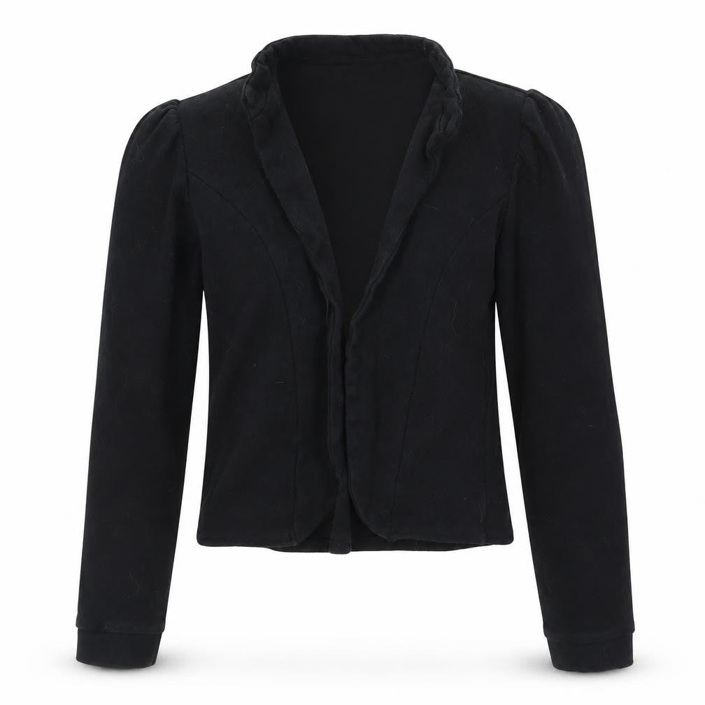 Casual Clothing Girls Black  Jersey Jacket  Size L
