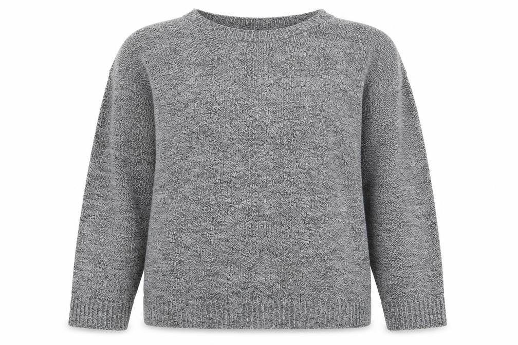 Front view of Nasty Gal women’s grey jumper, size L