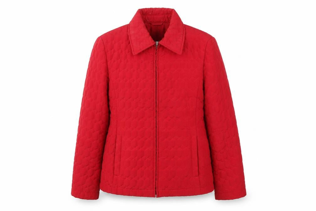 YBC Womens Red   Jacket Coat Size M